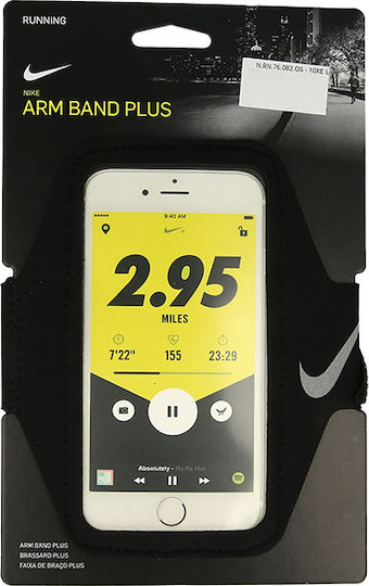 Nike Lean Plus Bandă de braț Negru N.RN.76-082