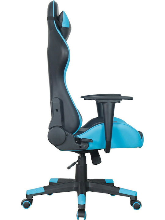 Raptor Alyx Καρέκλα Gaming Δερματίνης Μπλε