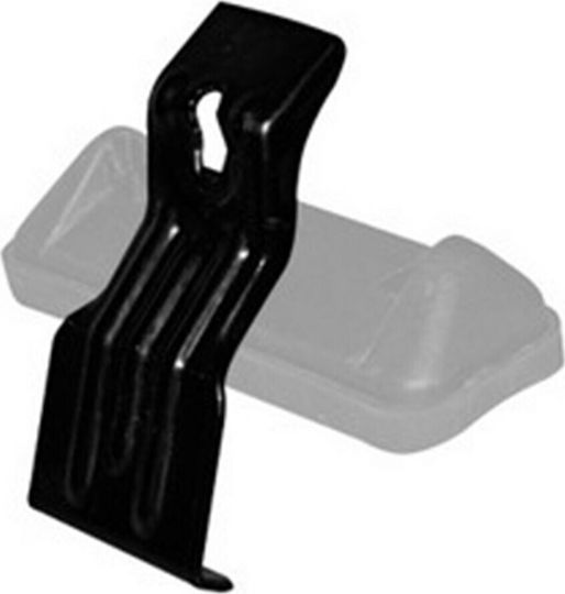 Menabo Füße für Dachträger FIX012G Kit Endfüße für Tema/Tema Alu Bars 4 Stück 4Stück