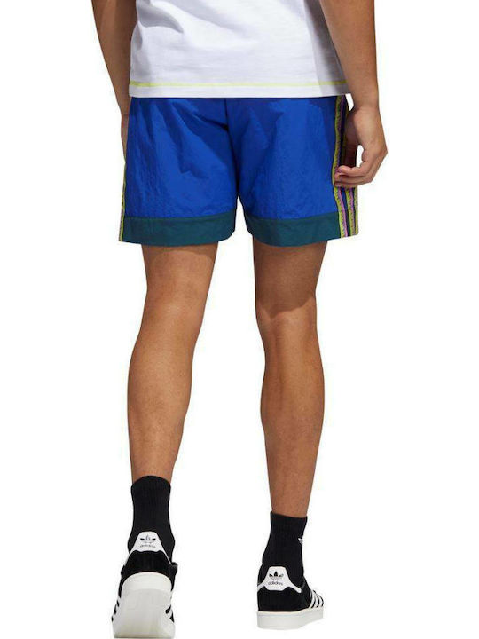 Adidas Taped Men's Athletic Shorts Royal Blue