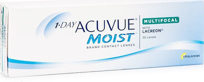 Acuvue 1-Day Moist Multifocal 30 Daily Multifocali Lentile de contact Hidrogel cu protecție UV