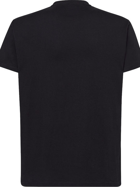 JHK Men's Short Sleeve Promotional T-Shirt Black