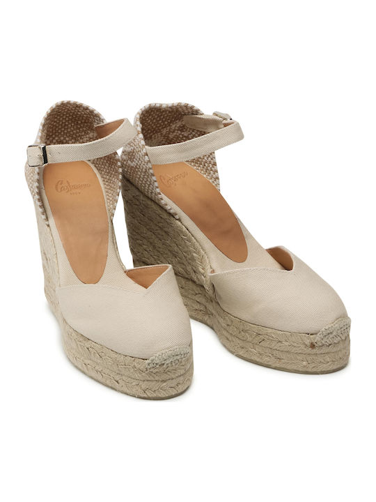 Chiarita Women's Platform Espadrilles Beige