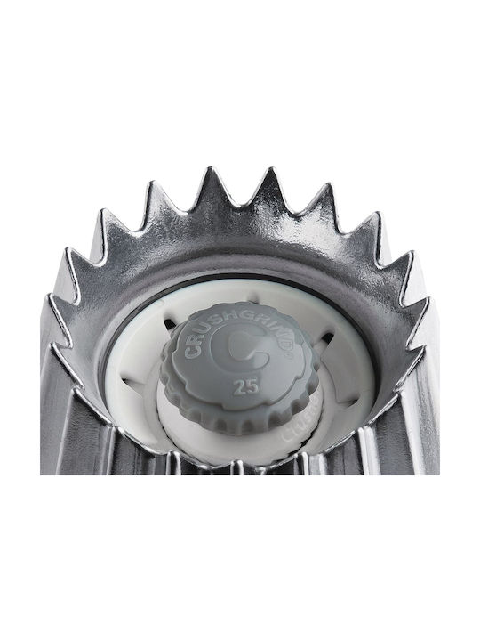 Alessi Grind Manual Metallic Spice Mill 14.2cm Silver