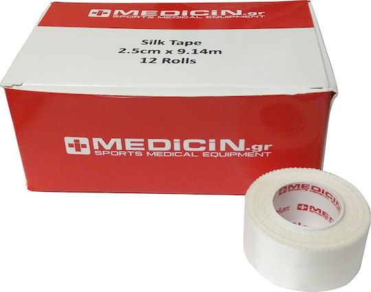 Medicin Μεταξωτή Επιδεσμική Ταινία 2.5cm x 9.14m