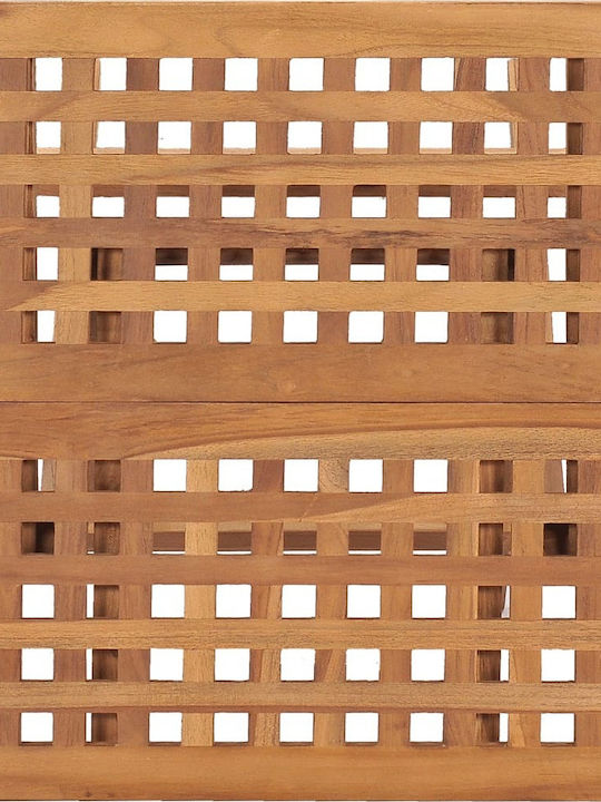 Garten- und Terrassentisch aus Teak Zusammenklappbar 50x50x50cm