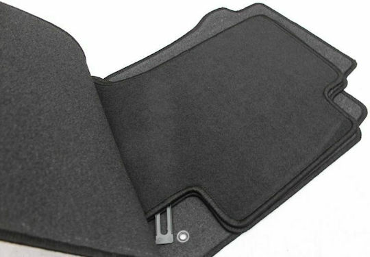 Petex Set of Front and Rear Mats 4pcs for Toyota Land Cruiser 2003-2009 Black