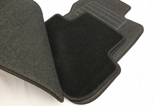 Petex Σετ Μπροστινά και Πίσω Πατάκια 4τμχ για Alfa Romeo Alfa 147 2001-2010 Μαύρα