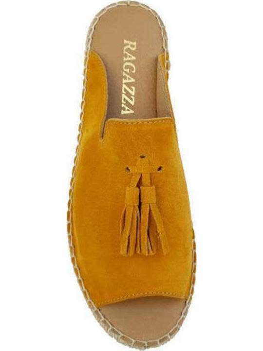 Ragazza Women's Flat Sandals Mustard