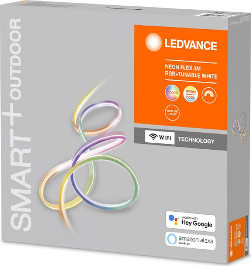 Ledvance Smart Ταινία LED Wi-Fi 220V RGBWW Φως 3m Neon Flex