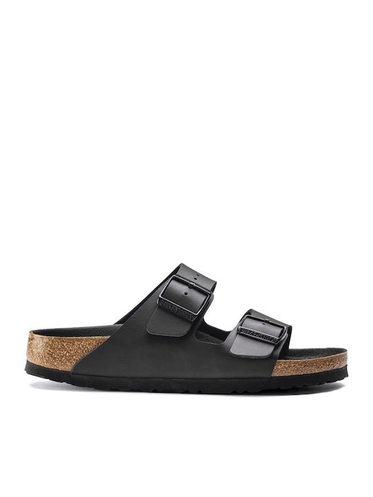 Arizona Birko-Flor Ανδρικά Σανδάλια σε Μαύρο Χρώμα Narrow Fit