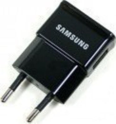 Samsung Φορτιστής Χωρίς Καλώδιο με Θύρα USB-A 15W Μαύρος (EP-TA20E Bulk)