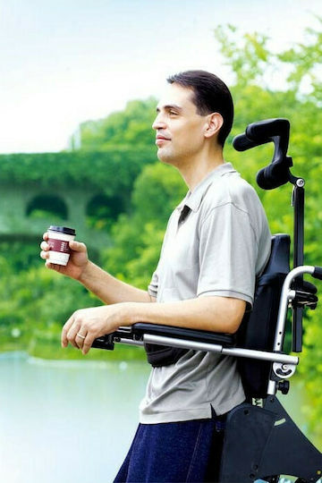 Comfort Mobility Hero 4 Ορθοστάτης Ειδικού Τύπου 42cm Μαύρος