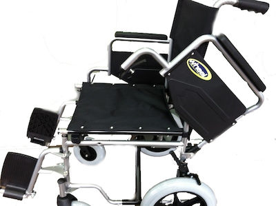 Wheel Economy Transit Scaun cu Rotile Pliabil Tip simplu 45cm Black / Silver