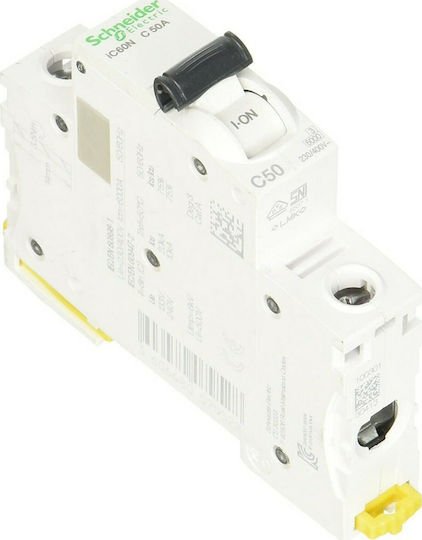 Schneider Electric Automatic Circuit Breaker 50A Single-pole AC/DC A9F74150