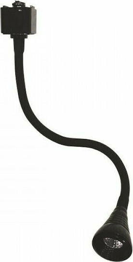 Eurolamp Single LED Spot in Black Color