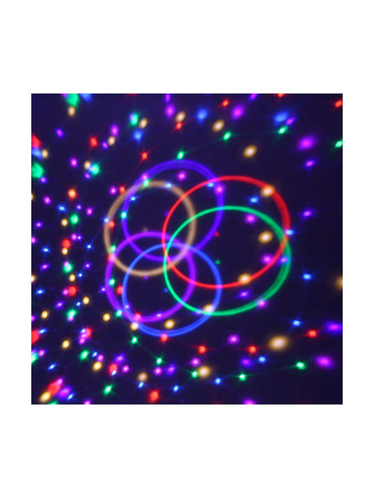 GloboStar Διακοσμητικό Φωτιστικό LED RGB Party Light 17x15x15εκ.