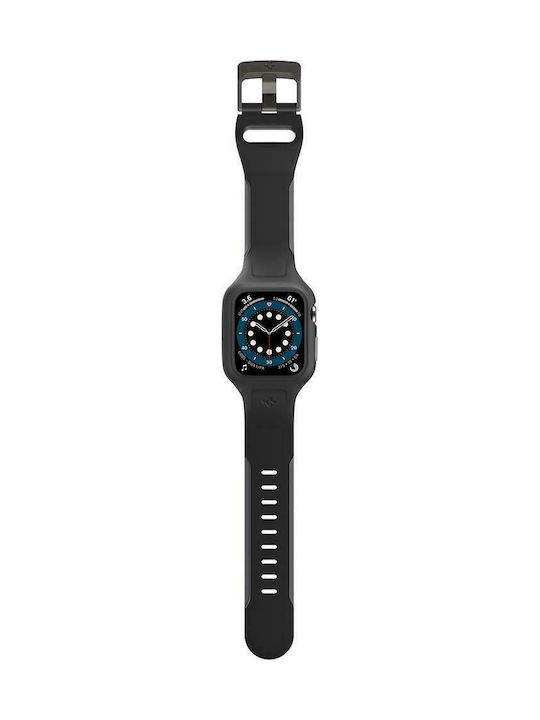 Spigen Liquid Air Pro Silicone Case Black Colour for Apple Watch 44mm