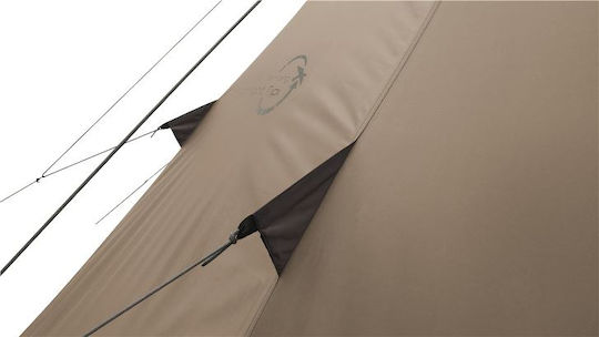 Easy Camp Moonlight Tipi Σκηνή Camping Γκρι 4 Εποχών για 8 Άτομα 385x375x270εκ.