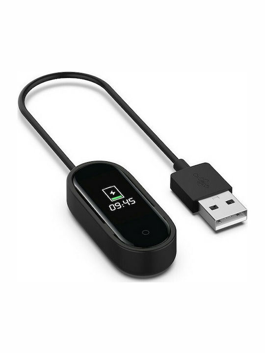 Ladekabel 20cm Ladegerät für Mi Band 3/Mi Smart Band 4 Schwarzς