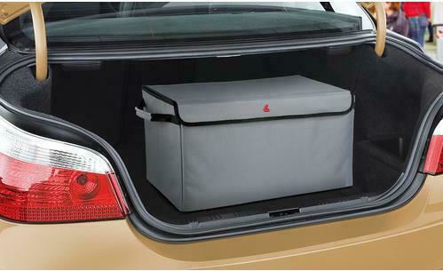 Lampa Premium Car Trunk Space Organizer Waterproof 54lt 2 Compartments with 2 Handles 59x32x32cm