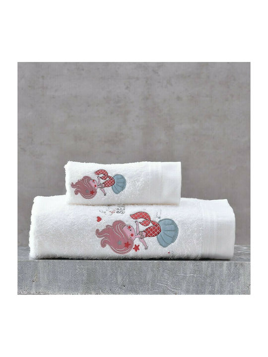 Rythmos Set of baby towels 2pcs Little Mermaid Pink 250-172-1861