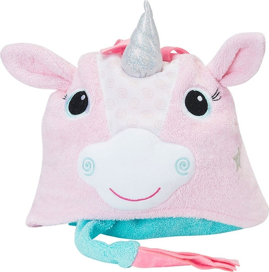 Zoocchini Baby-Badetuch mit Kapuzen Allie The Alicorn Hellblau 127x55cm