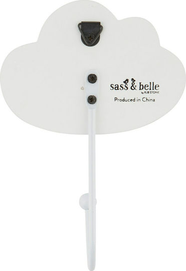 Sass & Belle Wooden Kids Wall Hanger 10x1x7cm