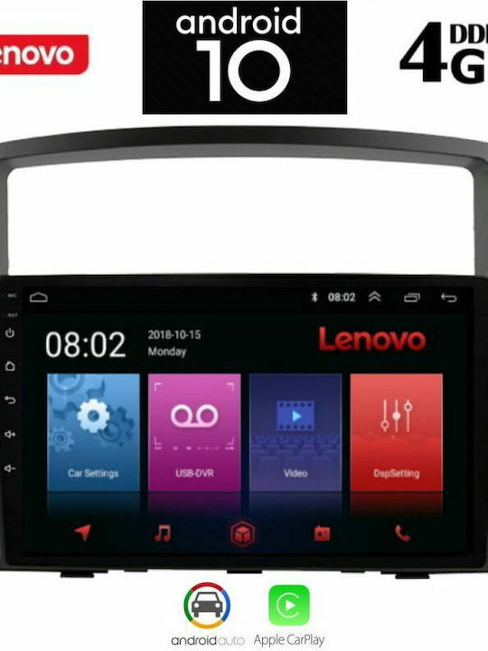 Lenovo SSX9858 Ηχοσύστημα Αυτοκινήτου για Mitsubishi Pajero (Bluetooth/USB/AUX/WiFi/GPS) με Οθόνη 9"