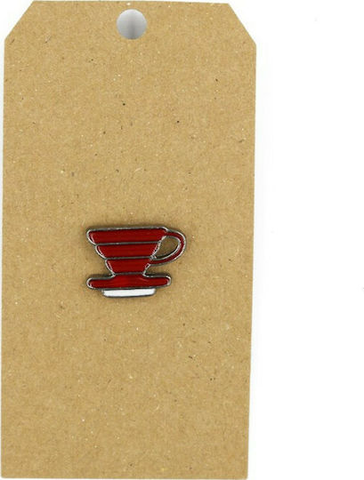 Badge Dripper Red Barista