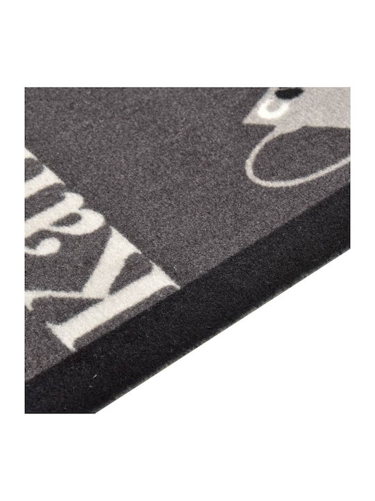 vidaXL Coffee Kitchen Mat Runner with Anti-slip Underlay Blue 60x180εκ.