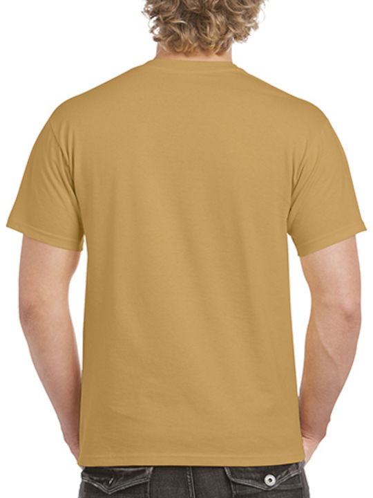 Gildan Men's Short Sleeve Promotional T-Shirt Gold