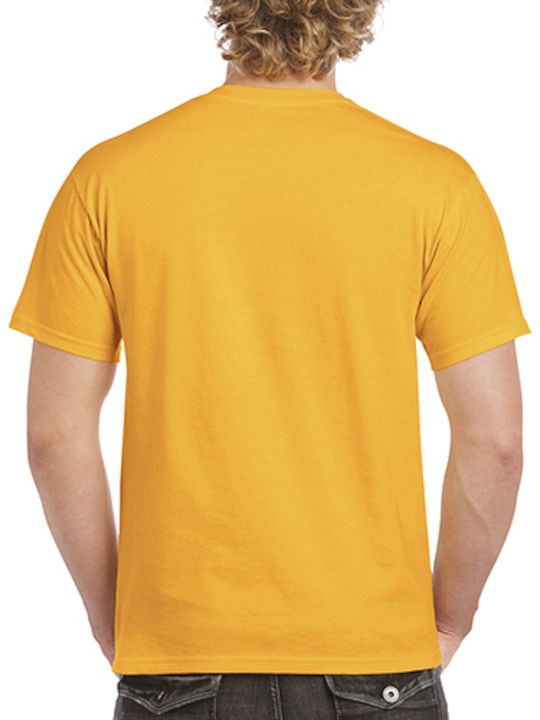 Gildan Men's Short Sleeve Promotional T-Shirt Gold