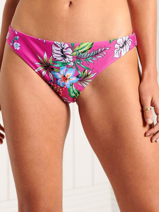 Superdry Surf Bikini Alunecare Fuchsia