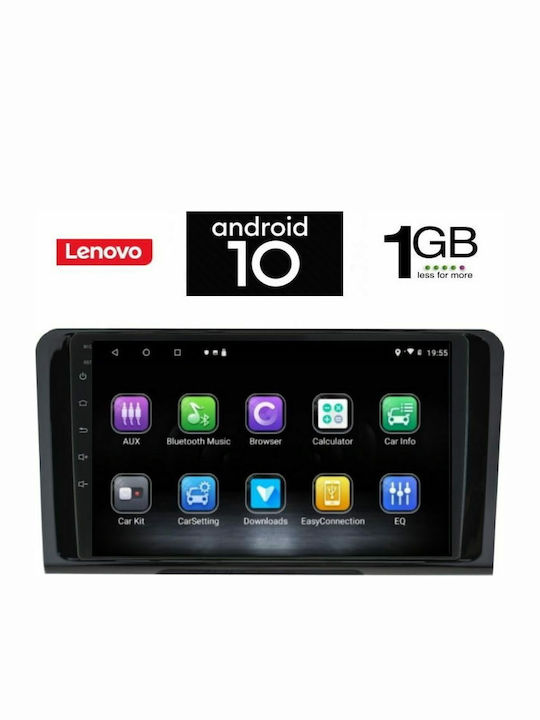 Lenovo Sistem Audio Auto pentru Mercedes-Benz ML - Magazin online 2005-2012 (Bluetooth/USB/AUX/WiFi/GPS/Partitură) cu Ecran Tactil 9" IQ-AN X5846_GPS