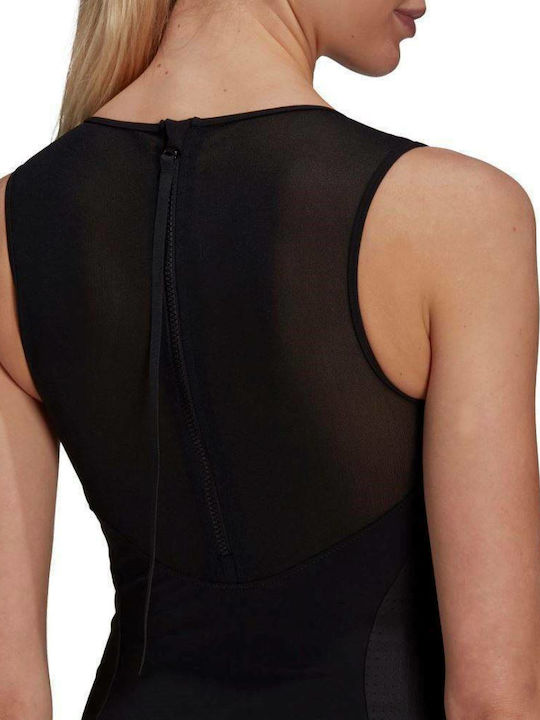 SH3.RO XShape Activewear Swimsuit With Zipper Black