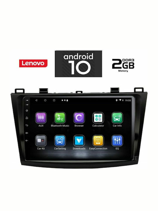 Lenovo IQ-AN X6833 Ηχοσύστημα Αυτοκινήτου για Mazda 3 (Bluetooth/USB/AUX/WiFi/GPS) με Οθόνη Αφής 9"