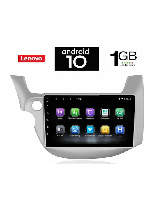 Lenovo Car-Audiosystem für Honda Jazz 2008-2012 (Bluetooth/USB/AUX/WiFi/GPS) mit Touchscreen 10.1" IQ-AN X5771_GPS