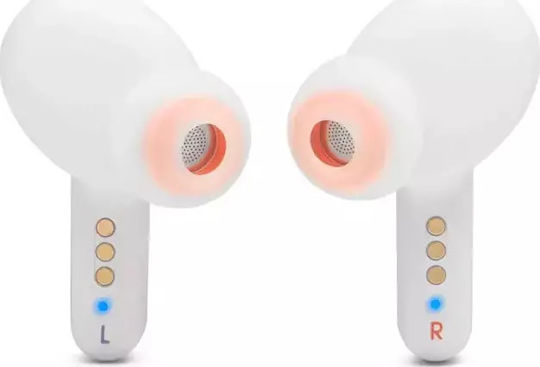 JBL Live Pro+ In-ear Bluetooth Handsfree Earphones with Sweat Resistance and Charging Case White