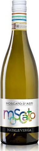 Verga Κρασί Moscato Bianco Λευκό Ημίγλυκο D' Asti Ημιαφρώδες 750ml
