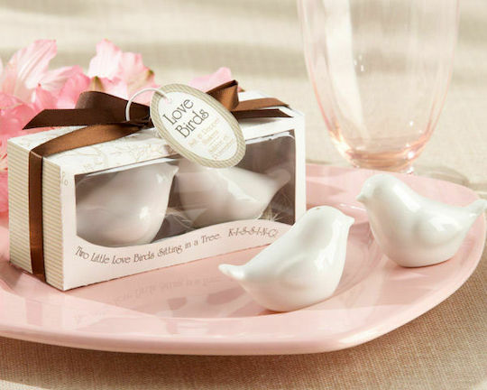 Gadget Master Salt and pepper set Love birds Salt and Pepper Set Ceramic 2pcs