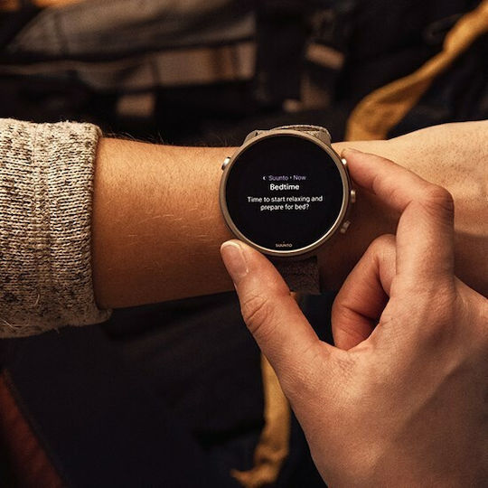 Suunto 7 Titanium 50mm Waterproof Smartwatch with Heart Rate Monitor (Stone Gray Titanium)