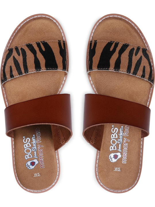 Bobs Desert Kiss Flache Damen Sandalen Braun