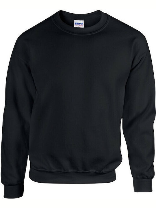 Gildan 18000 Men's Long Sleeve Promotional Sweatshirt Black