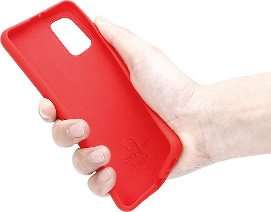 Crong Color Flexible Premium Back Cover Σιλικόνης Κόκκινο (Galaxy A41)