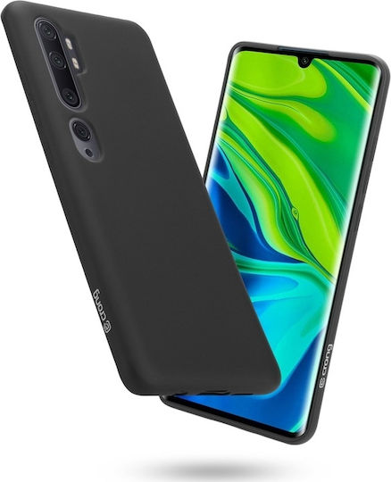 Crong Color Flexible Premium Back Cover Σιλικόνης Μαύρο (Xiaomi Mi Note 10 / Mi Note 10 Pro)