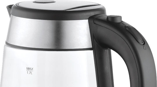 Zilan Fierbător De Apă 1.7lt 2200W Argintiu