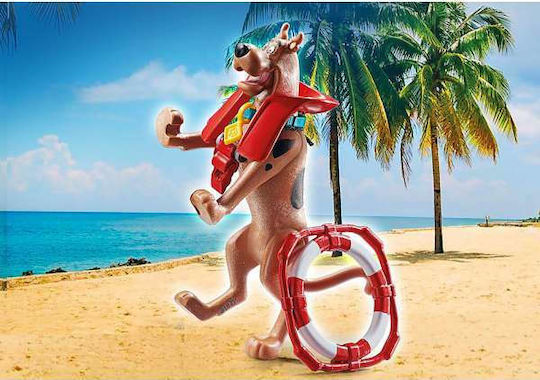 Playmobil Scooby-Doo Collectible Lifeguard Figure for 5-12 years old