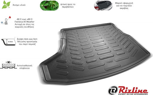 Rizline Trunk Mat Tray Type for Mercedes-Benz B Class 2012 Black