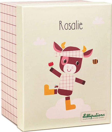 Lilliputiens Animal Rosalie Animal in Gift Box made of Fabric for 0++ Months